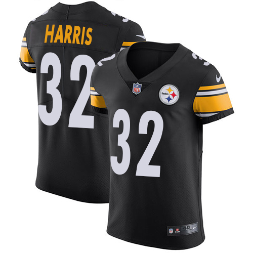 Nike Steelers #32 Franco Harris Black Team Color Men's Stitched NFL Vapor Untouchable Elite Jersey